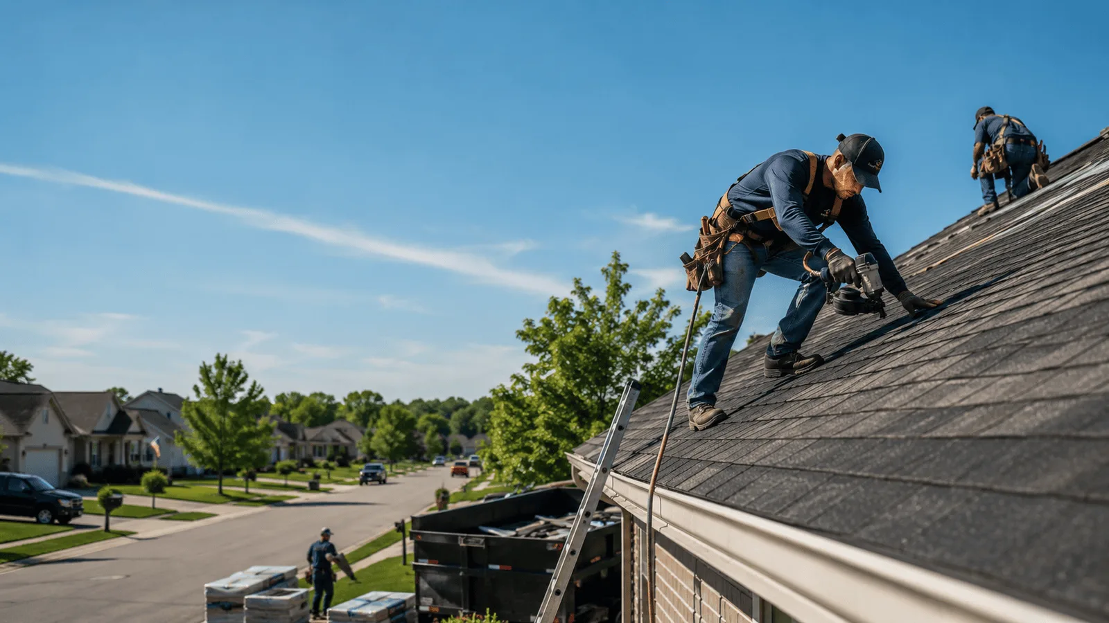 Roof Inspection in Sainte Marie, IL